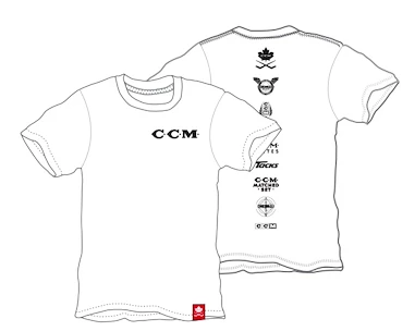 T-shirt pour homme CCM  Historical Tee