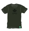 T-shirt pour homme CCM  NOSTALGIA LEAF S/S TEE SR DARK GREEN