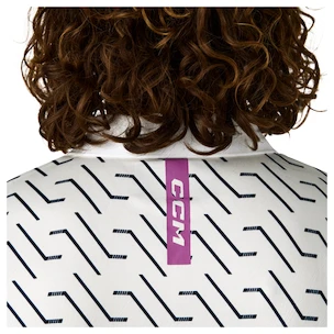 T-shirt pour homme CCM  Polo Print Blanc