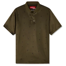 T-shirt pour homme CCM Polo Print Khaki Green