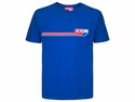 T-shirt pour homme CCM  SS Vintage Retro Block 3 Tee Royal