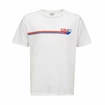 T-shirt pour homme CCM  SS Vintage Retro Block 3 Tee White