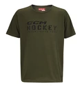 T-shirt pour homme CCM  STENCIL TEE Green