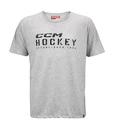 T-shirt pour homme CCM  STENCIL TEE Grey