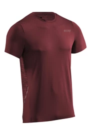 T-shirt pour homme CEP Round Neck SS Dark Red