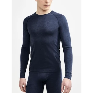 T-shirt pour homme Craft Core Dry Active Comfort LS Navy Blue XL