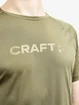 T-shirt pour homme Craft  CORE Unify Logo Green FW22