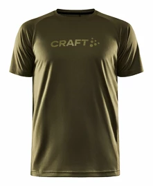 T-shirt pour homme Craft CORE Unify Logo Green FW22