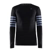 T-shirt pour homme Craft  Pánské tričko Craft Fuseknit Comfort Blocked LS black