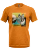 T-shirt pour homme Crazy Idea  Joker Wolf/Mustard SS22