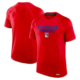 T-shirt pour homme Fanatics AP Rink Tech SS Tee New York Rangers