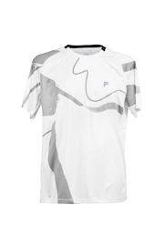 T-shirt pour homme Fila T-Shirt Cassian White/Monument