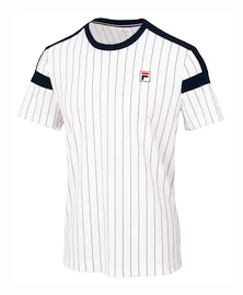 T-shirt pour homme Fila T-Shirt Stripes Jascha White Alyssum