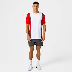 T-shirt pour homme Head  CLUB 25 TECH T-Shirt Men Red/White L