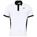 T-shirt pour homme Head  Vision Slice Polo Shirt Men White/Black