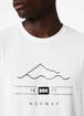 T-shirt pour homme Helly Hansen  Skog Recycled Graphic T-Shirt White