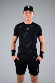 T-shirt pour homme Hydrogen Flames Tech Tee Black