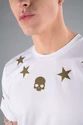 T-shirt pour homme Hydrogen  Star Tech Tee White/Gold