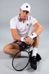 T-shirt pour homme Hydrogen  Tartan Zipped Tech Polo White (Pink/Black)