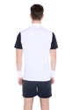 T-shirt pour homme Hydrogen  Tech Zipped Polo White/Blue