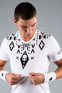 T-shirt pour homme Hydrogen  Tribal Tech Tee White