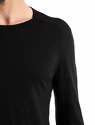 T-shirt pour homme Icebreaker  200 Oasis LS Crewe Black