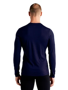 T-shirt pour homme Icebreaker  200 Oasis LS Crewe Midnight Navy XXL