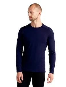 T-shirt pour homme Icebreaker  200 Oasis LS Crewe Midnight Navy XXL