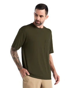 T-shirt pour homme Icebreaker  Granary SS Pocket Tee Loden
