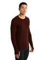 T-shirt pour homme Icebreaker  M 200 Zone Seamless LS Crewe ESPRESSO