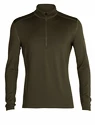 T-shirt pour homme Icebreaker  M 260 Tech LS Half Zip Loden