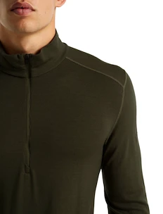 T-shirt pour homme Icebreaker  M 260 Tech LS Half Zip Loden