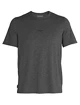 T-shirt pour homme Icebreaker  M Central SS Tee GRITSTONE HTHR