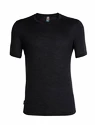 T-shirt pour homme Icebreaker  M Sphere SS Crewe BLACK