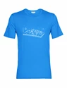T-shirt pour homme Icebreaker  Tech Lite II SS Alp Lazurite