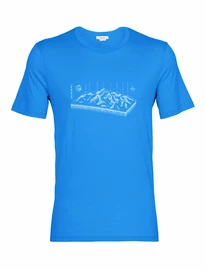 T-shirt pour homme Icebreaker Tech Lite II SS Alp Lazurite
