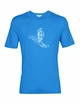 T-shirt pour homme Icebreaker  Tech Lite II SS Skiing Yeti  Lazurite