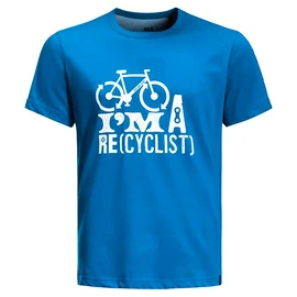 T-shirt pour homme Jack Wolfskin Ocean Trail T Blue Pacific