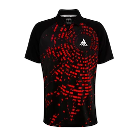 T-shirt pour homme Joola Shirt Centrela Polo Black/Red