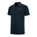 T-shirt pour homme K-Swiss  Hypercourt Polo Melange Blue Opal  M