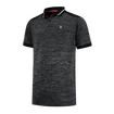 T-shirt pour homme K-Swiss  Hypercourt Polo Melange Jet Black