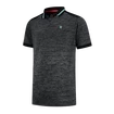 T-shirt pour homme K-Swiss  Hypercourt Polo Melange Jet Black  M