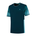 T-shirt pour homme K-Swiss  Hypercourt Print Crew 3 Blue Opal  XL