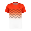 T-shirt pour homme K-Swiss  Hypercourt Print Crew Spicy Orange/White
