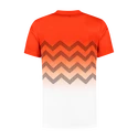 T-shirt pour homme K-Swiss  Hypercourt Print Crew Spicy Orange/White