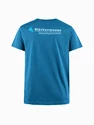 T-shirt pour homme Klättermusen  Association SS Tee Blue Sapphire SS22