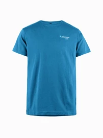 T-shirt pour homme Klättermusen Association SS Tee Blue Sapphire SS22