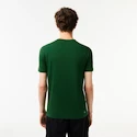 T-shirt pour homme Lacoste  Big Logo Core Performance T-Shirt Green/White