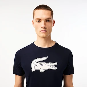 T-shirt pour homme Lacoste  Big Logo Core Performance T-Shirt Navy Blue/White L
