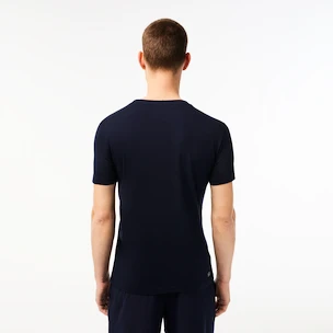 T-shirt pour homme Lacoste  Big Logo Core Performance T-Shirt Navy Blue/White L